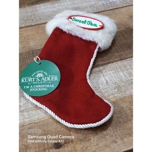 Kurt Adler Miniature Christmas Stocking 6"